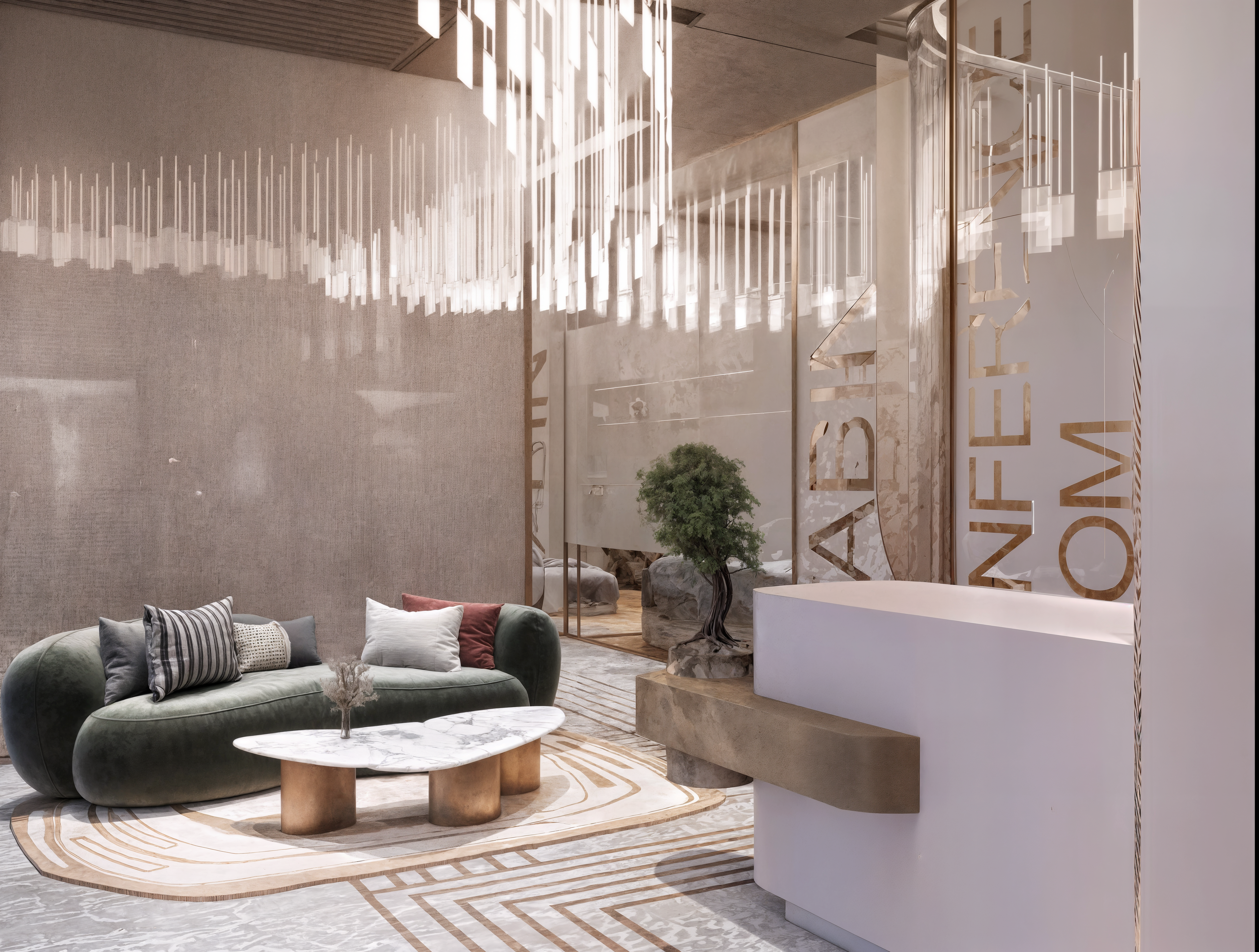 Modern luxury home with terrace